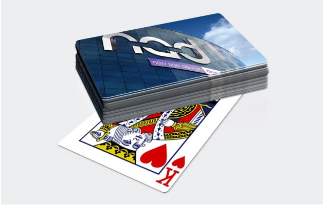 Playing cards personalised
